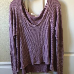 SM FREE PEOPLE THERMAL SWEATER